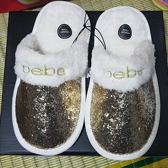 bebe girls slippers